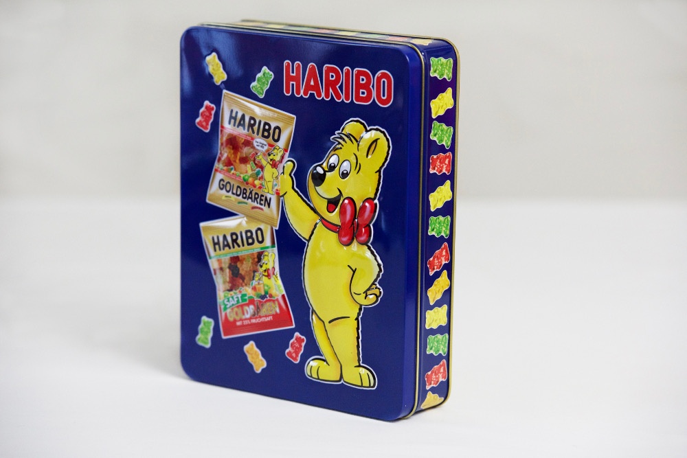 haribo plechovka